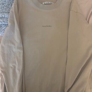 Acne Studios Tan Long Sleeve Shirt